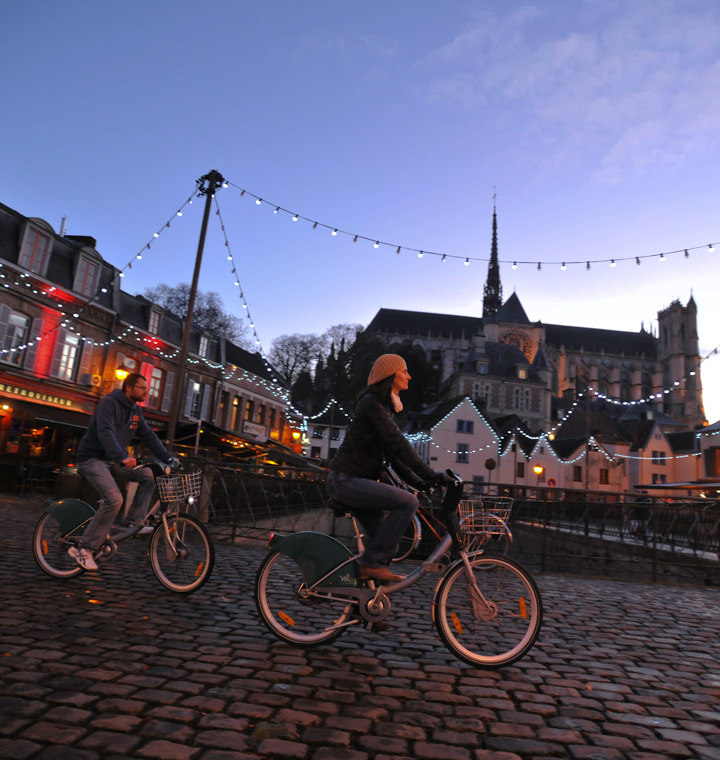 Cycling tour in Amiens just the two of you