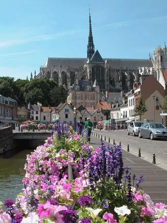 Rudskin who had fallen under the charm of the Amiens Cathedral, wrote “the Amiens Bible”