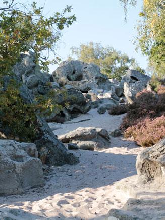 The Hottée du Diable rock formation