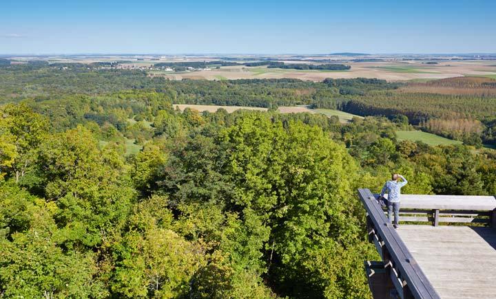 This strategic vantage point on the Chemin des Dames allows some poignant reflection