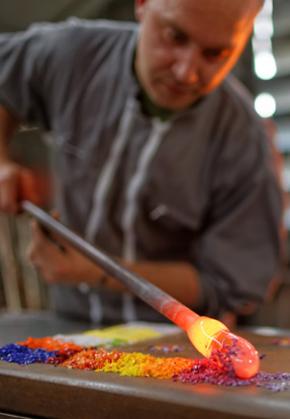 Learn the art of glass-blowing from master artisans