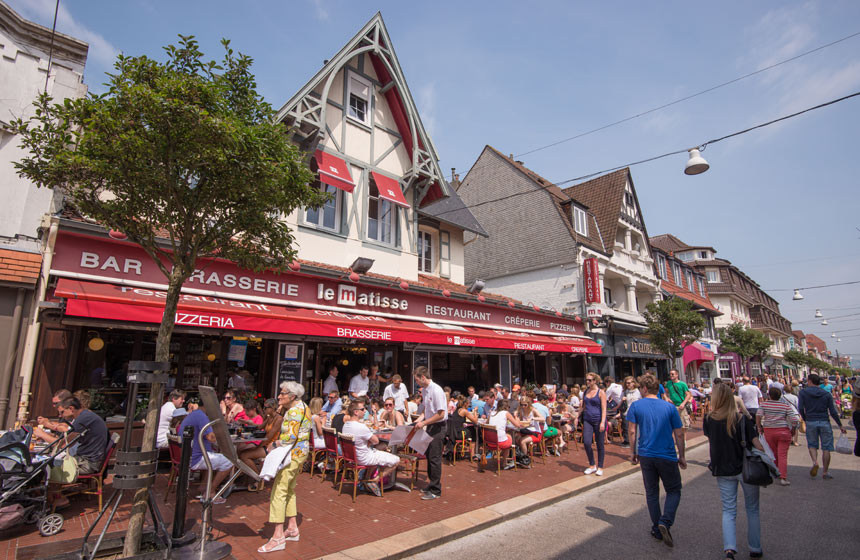 Watch the world go by from Le Touquet's café terraces 