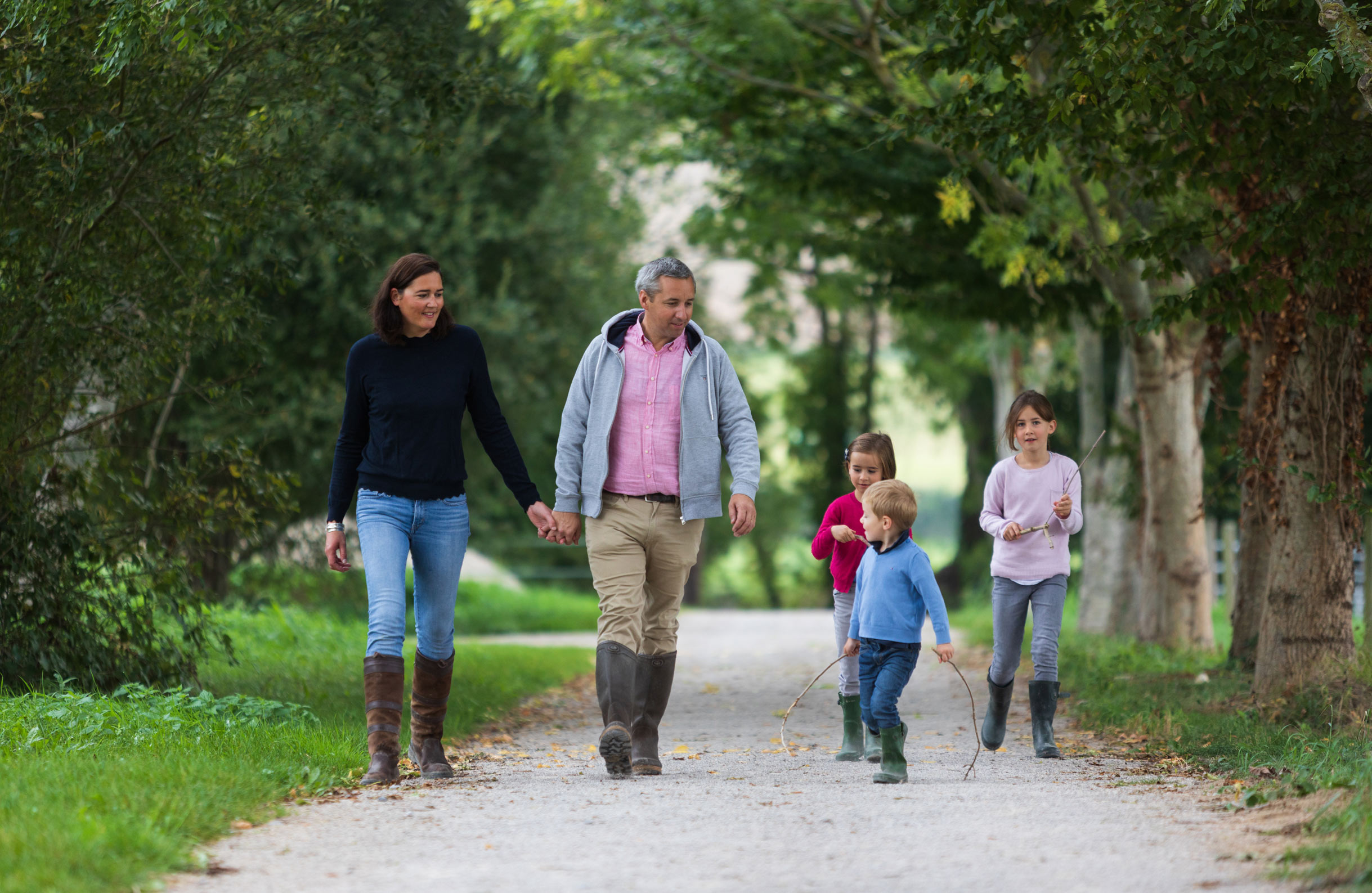 Take your pick of family walks around the Domaine du Lieu Dieu 