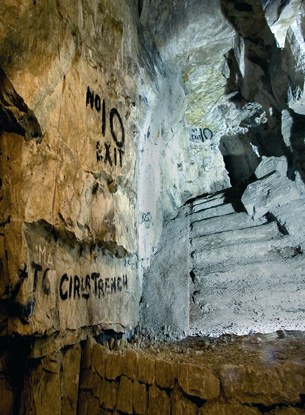 Carriere Wellington, an underground museum in tunnels