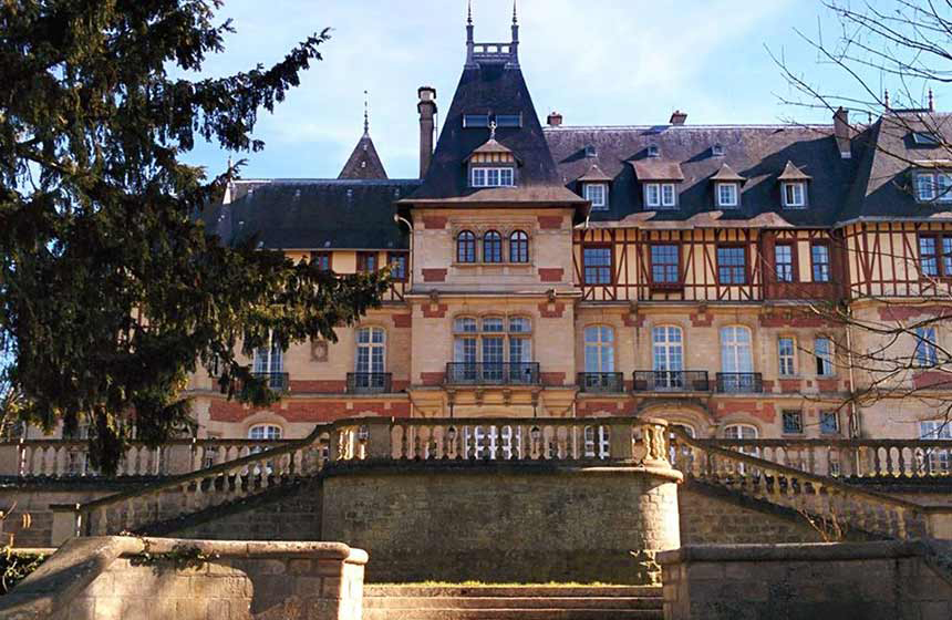 The architectural splendour of Château-de-Montvillargenne in Northern France