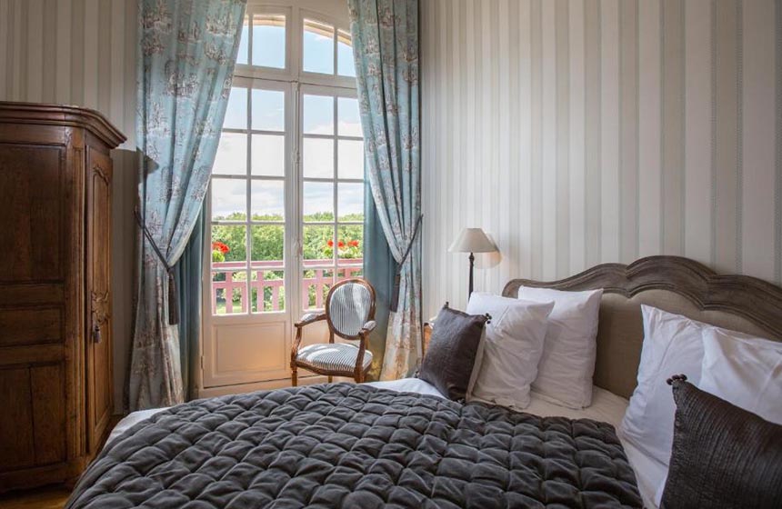 Enjoy the elegance, comfort and charm of the chateau's 
