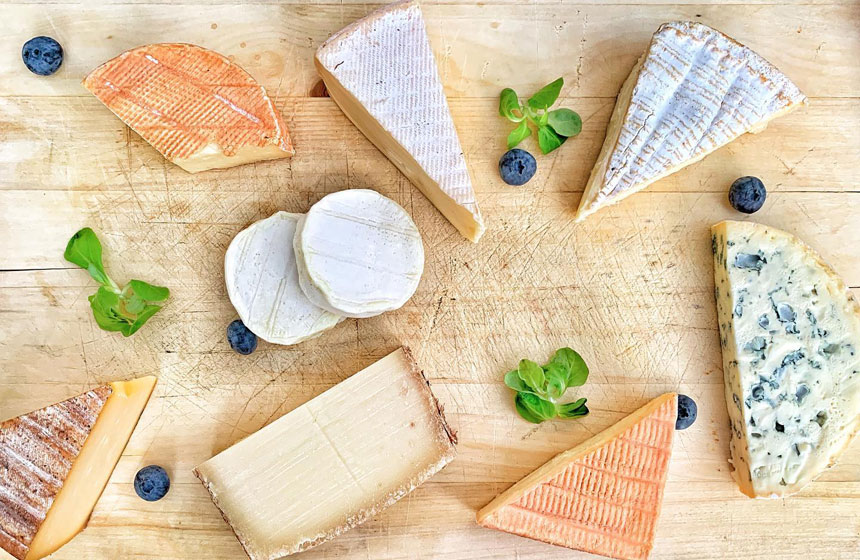 Taste some of the best cheeses from Northern France at Maison de Plumes B&B in Heuchin near Calais