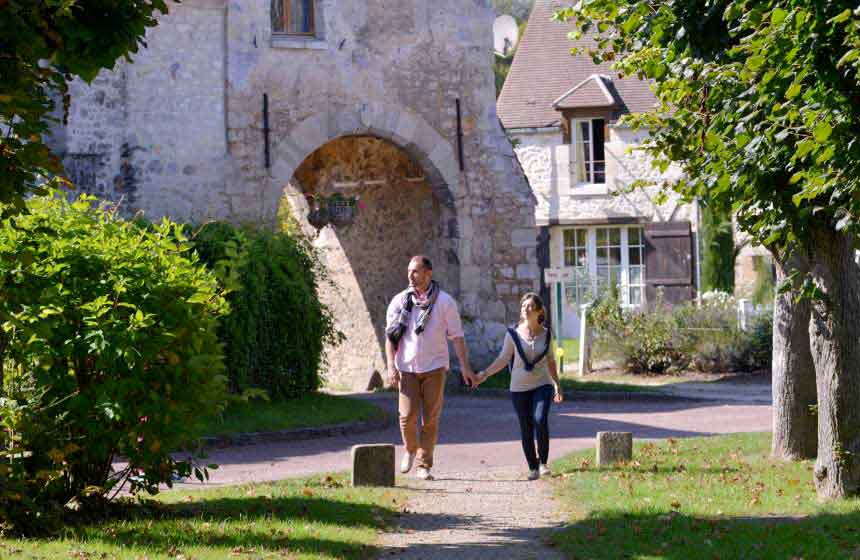 The nearby charming village of Saint-Jean-aux-Bois, Northern France