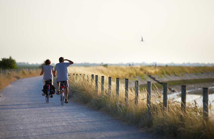 Cycling to Le Crotoy