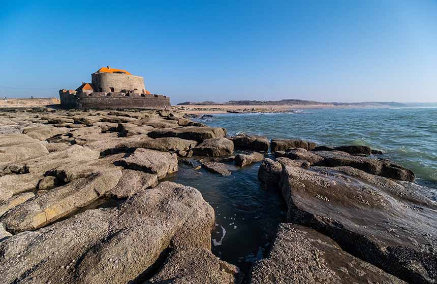 Ambleteuse fort is worth a visit on your chateau break near Calais