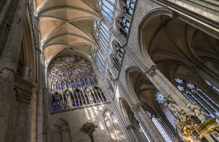 Amiens cathedral in Northern France