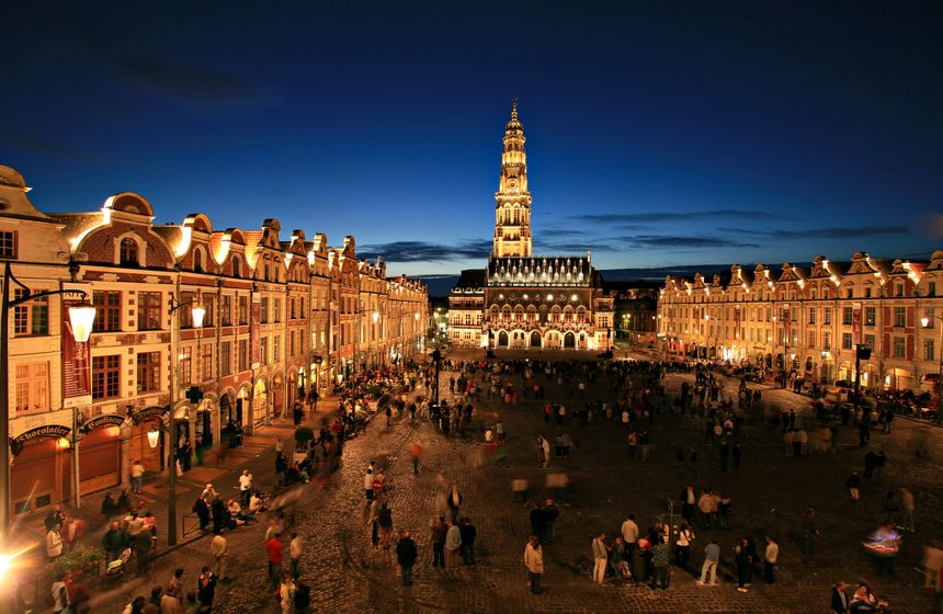 Arras, famous for the Flemish architecture of its stunning squares - Northern France