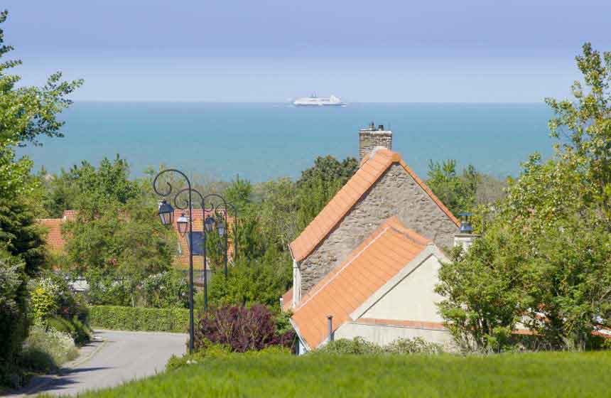 Small fishing villages along the Deux Caps national park. Here: Tardinghen