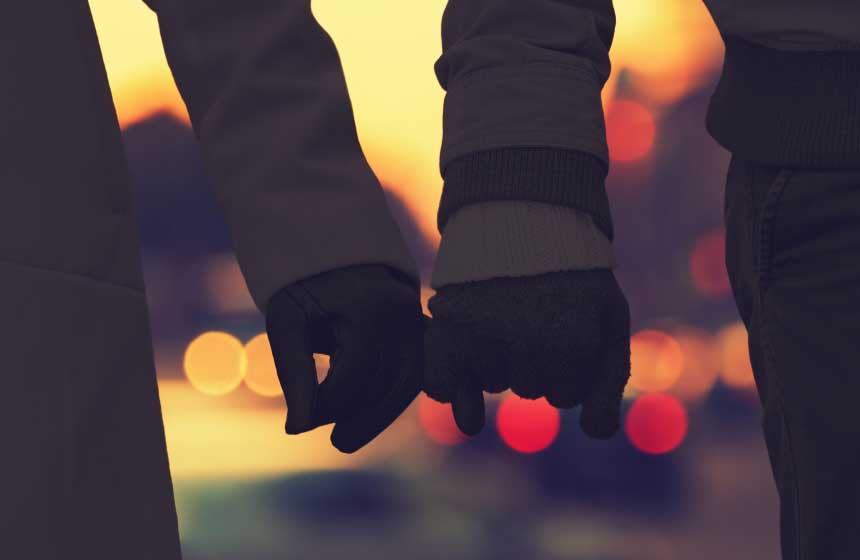 A romantic stroll in Arras