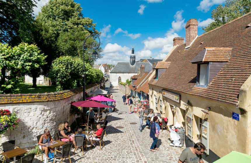 Enjoy a romantic stroll on the cobbled streets of charming Montreuil sur Mer