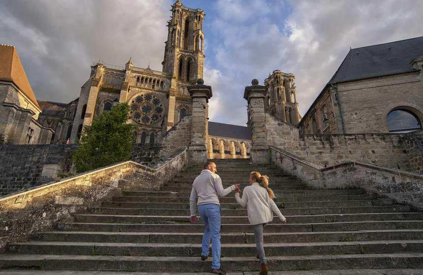 Laon's gothic cathedral