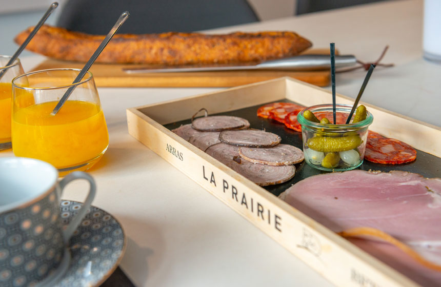 Brunch on your gastronomic weekend break is a chance to try out a French cheese you've not had before - like the Paris-Roubaix - or some delicious local charcuterie 