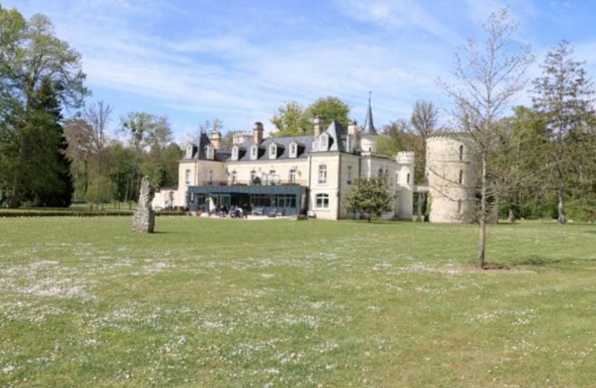 Château de Breuil in Bruyères et Montbérault, Northern France