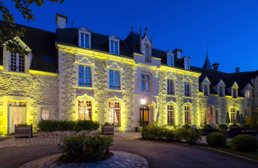 Chateau de Fère - By night - Fère en Tardenois