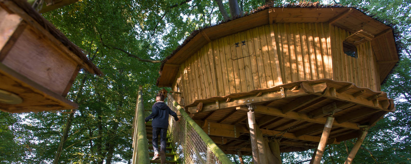 Treehouse holiday in France with pool French Weekend Breaks