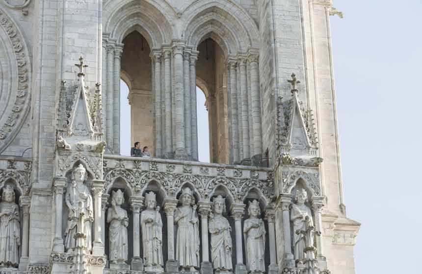 Why not climb the cathedral towers – a magical experience on your romantic weekend break in Northern France