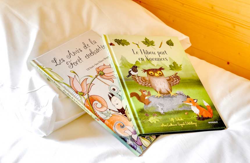Sweet dreams guaranteed with our forest-themed bedtime stories – Treehouse bed and breakfast at Le Bois de Rosoy campsite near Disneyland Paris, France