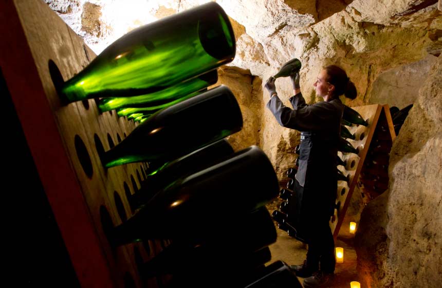 Understand the true provenance of the world-famous fizz by visiting one of the champagne cellars in the area