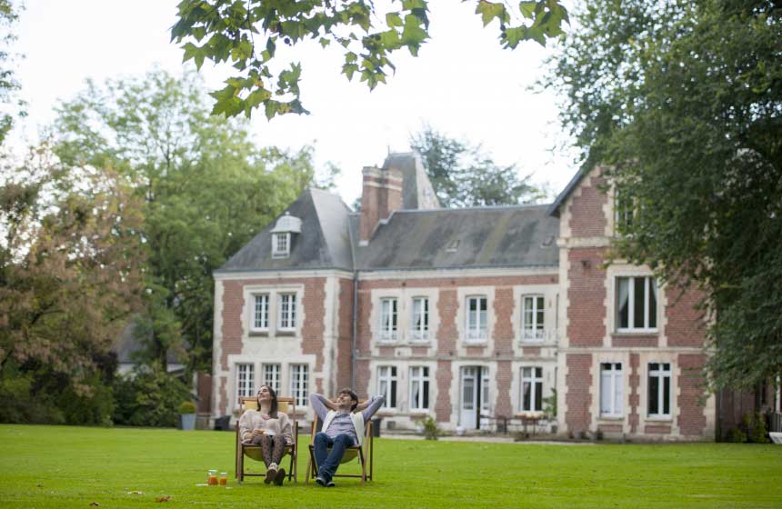A break at Château d’Omiécourt is designed with rest, romance and relaxation in mind