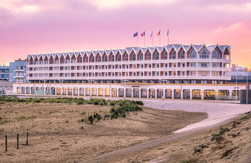 The Radisson Blu hotel and spa in Dunkirk