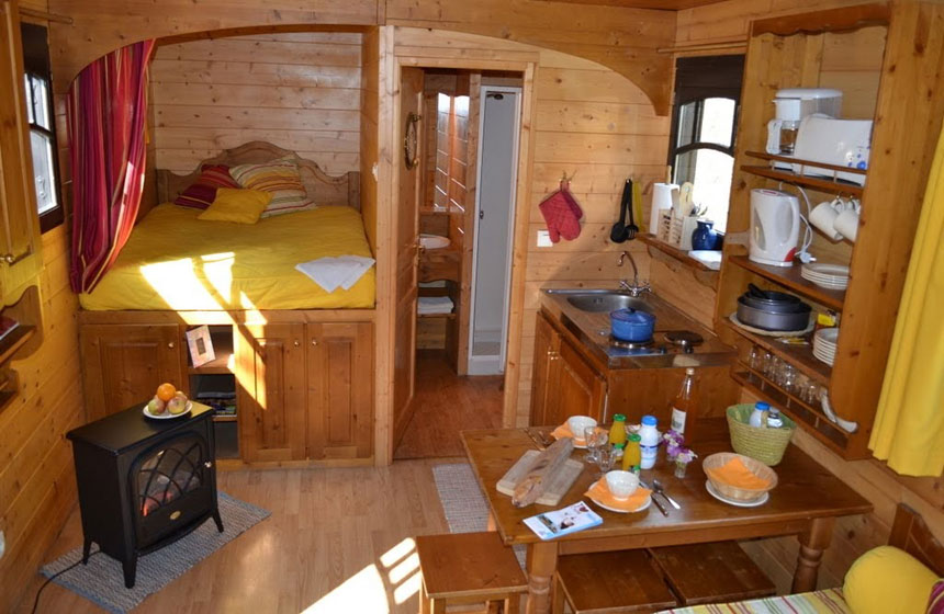 La Maison de l'Omignon - Fully equipped gypsy-caravan