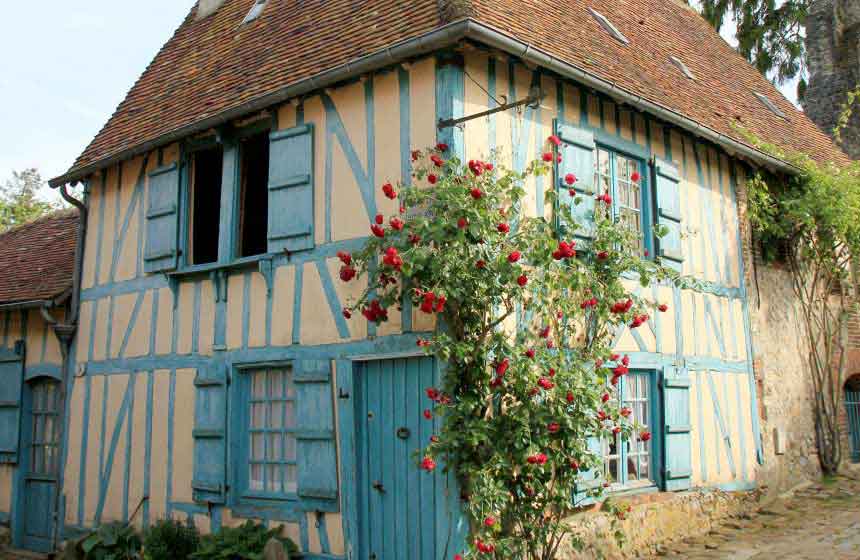 Characterful Gerberoy, officially named one of France’s most beautiful villages