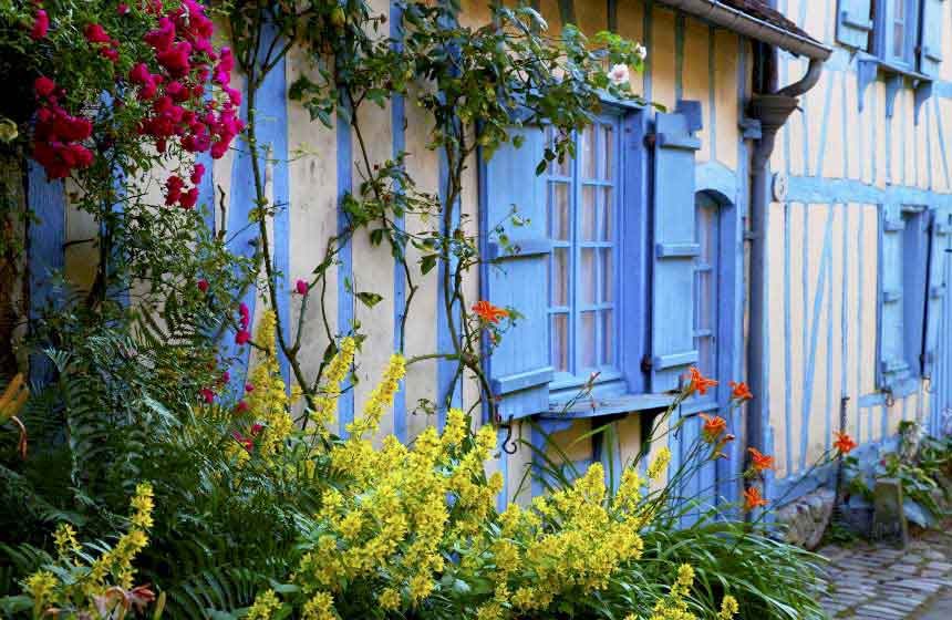 Characterful Gerberoy, officially named one of France’s most beautiful villages