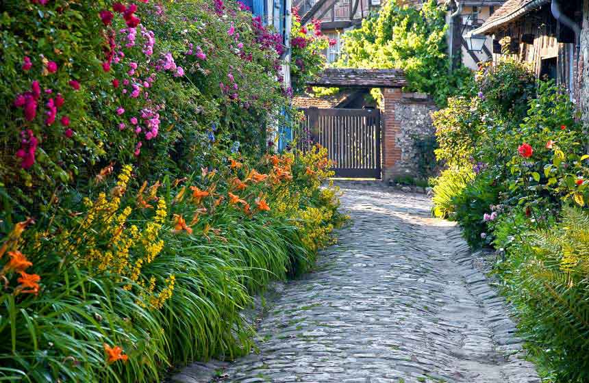 Characterful Gerberoy, officially named one of France’s most beautiful villages