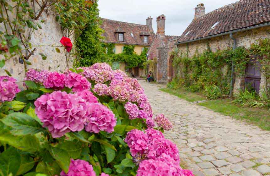 Characterful Gerberoy, officially named one of France’s most beautiful villages