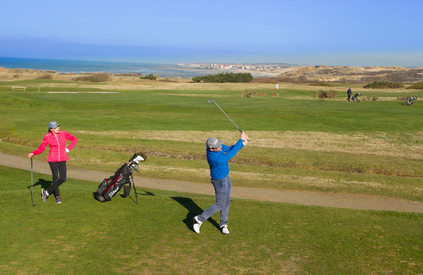Wimereux golf club on the Opal Coast