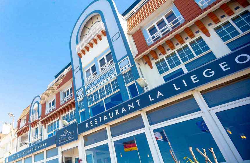 The Atlantic Hotel in Northern France’s Wimereux ‒ on the Opal Coast and close to Calais