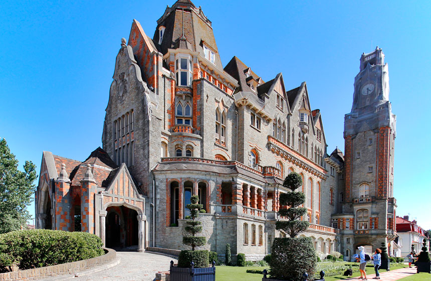 The townhall in Le Touquet, Northern France