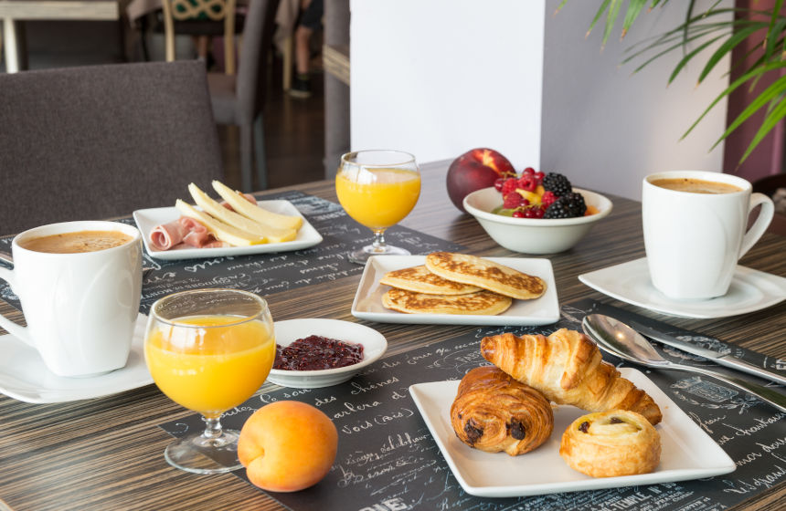 A big French breakfast is all part and parcel of your romantic weekend break in Northern France
