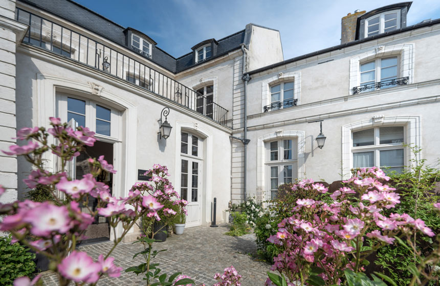 Expect a sense of age-old elegance at Hôtel Loysel Le Gaucher in Montreuil-sur-Mer near Le Touquet 