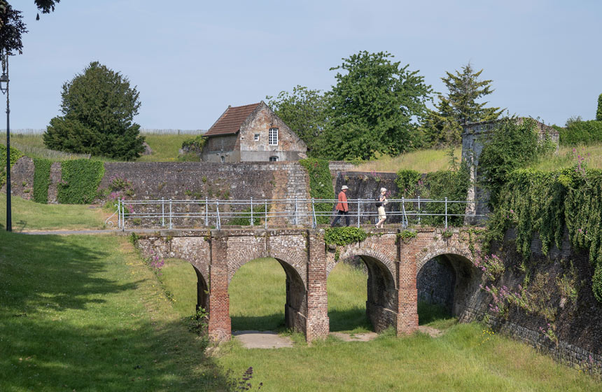 Enjoy a stroll around Montreuil-sur-Mer’s historic citadel