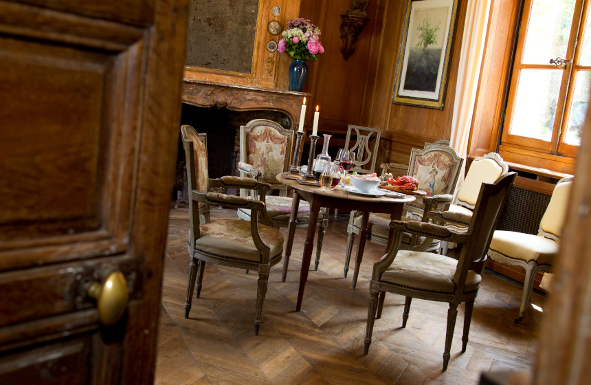 Les Chambres de l'Abbaye - Restaurant « Le Jardin des Ifs », Gerberoy, Northern France