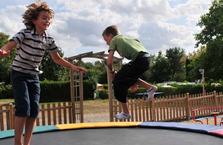 Kids will be in their element at Camping de la Trye campsite near Beauvais