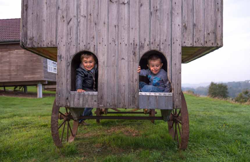 Kid-friendly holiday in northern France at Domaine du Val eco-friendly resort near the beach, northern France