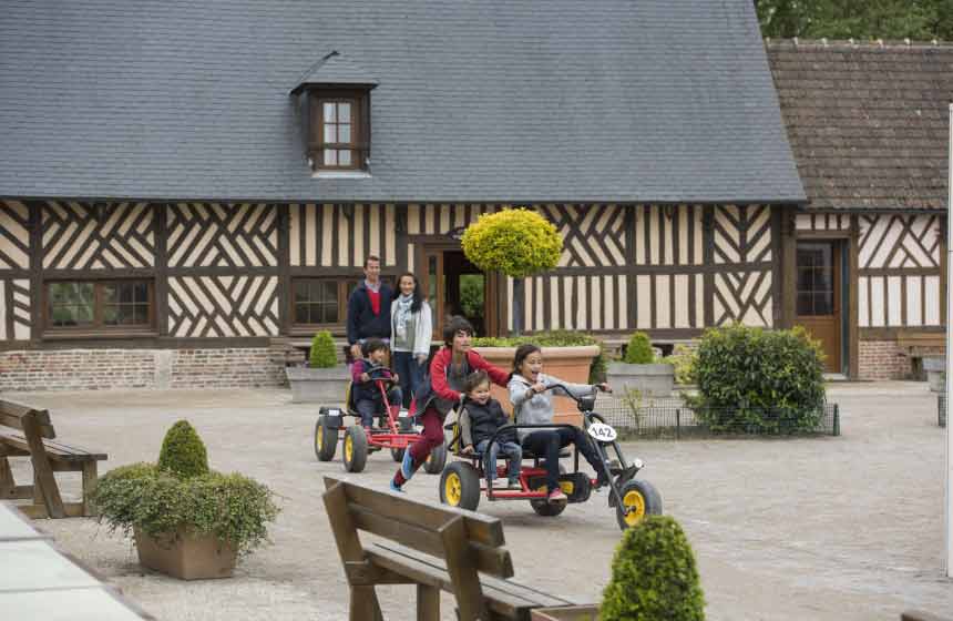 Go-karting at Domaine du Lieu Dieu 