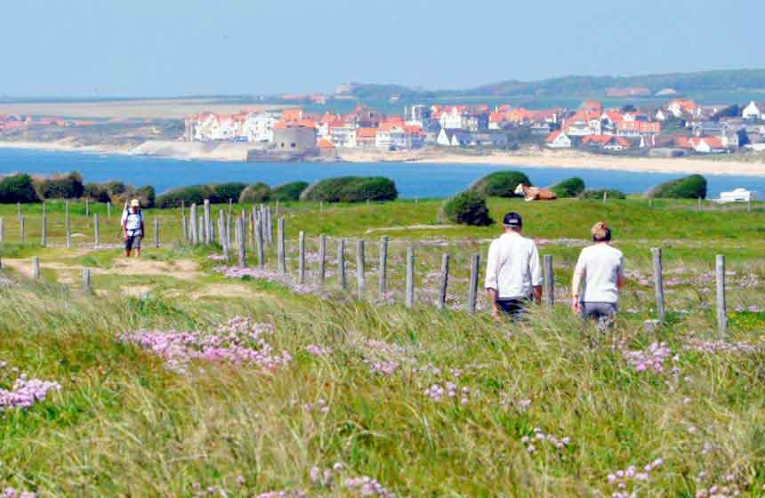 ‘Pointe aux Oies’ is an unspoilt coastal beauty spot that’s perfect for a walk on your romantic weekend break