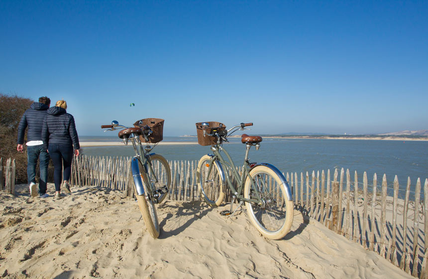 Hire bikes from the 'Baleine Royale' in Le Touquet