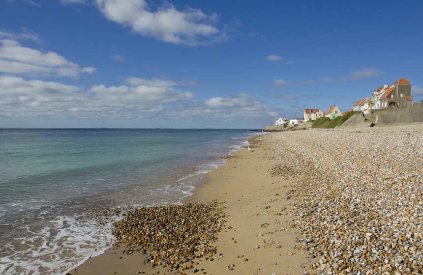 The beach at Audresselles