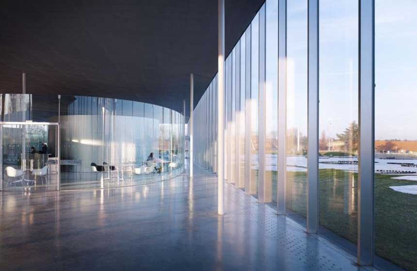 The Louvre-Lens museum is a 15-minute drive away
