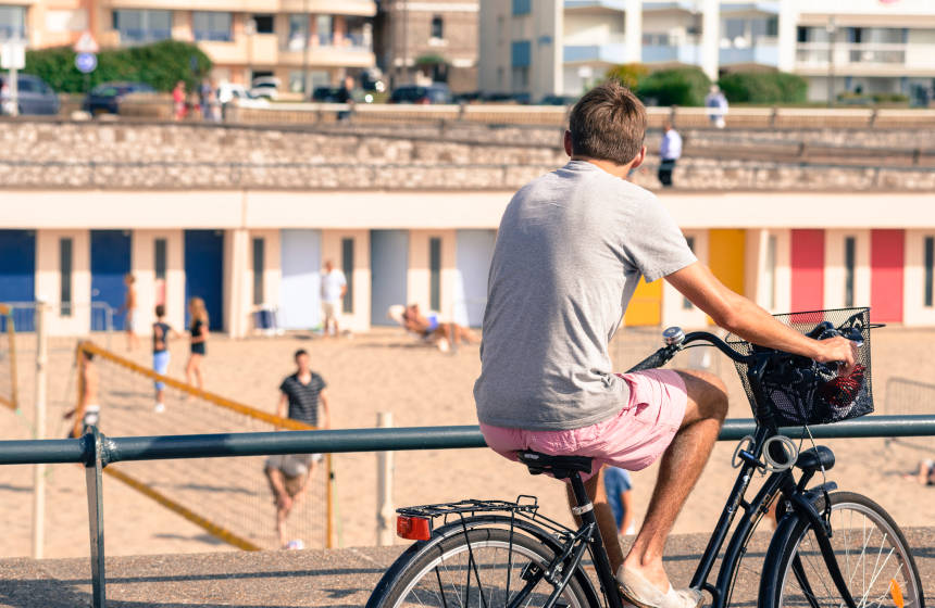 Bike hire is easy in Le Touquet-Paris Plage