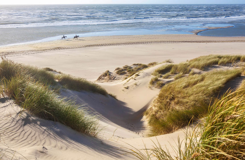 You'll love Le Touquet's impressive dunes and golden sands